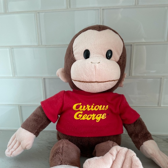 Curious George set stuffed toy and 5 books - Picture 4 of 6